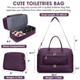 thumbnail image 2 of Bolsa de viaje LUOCIP Weekender para mujer con neceser, 2 of 7