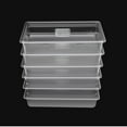 thumbnail image 4 of 6 Pack Commercial Food Pans with Lids Hotel Buffet Restuarant Food Storage Pan, 4 of 38