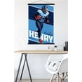 thumbnail image 5 of NFL Tennessee Titans - Derrick Henry 22 Wall Poster with Magnetic Frame, 22.375" x 34", 5 of 6