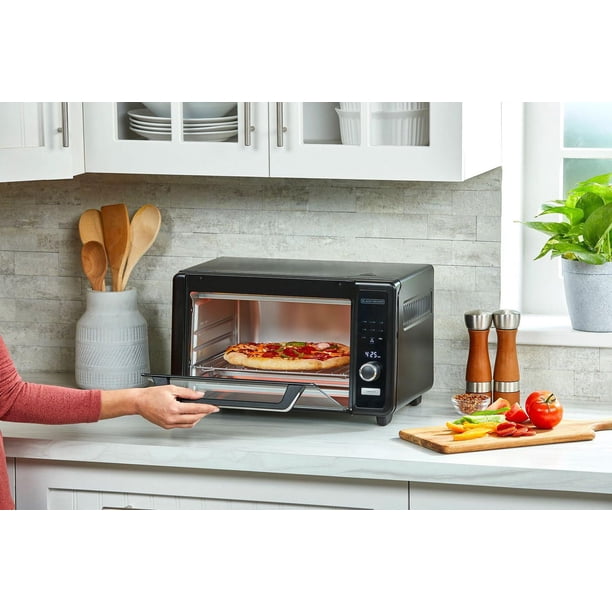 Black & Decker Four à Grille-pain à Convection Noir & Decker Digital Air Rfy Bkdk1014