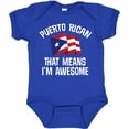 thumbnail image 3 of Inktastic Puerto Rican Awesome Boys or Girls Baby Bodysuit, 3 of 5