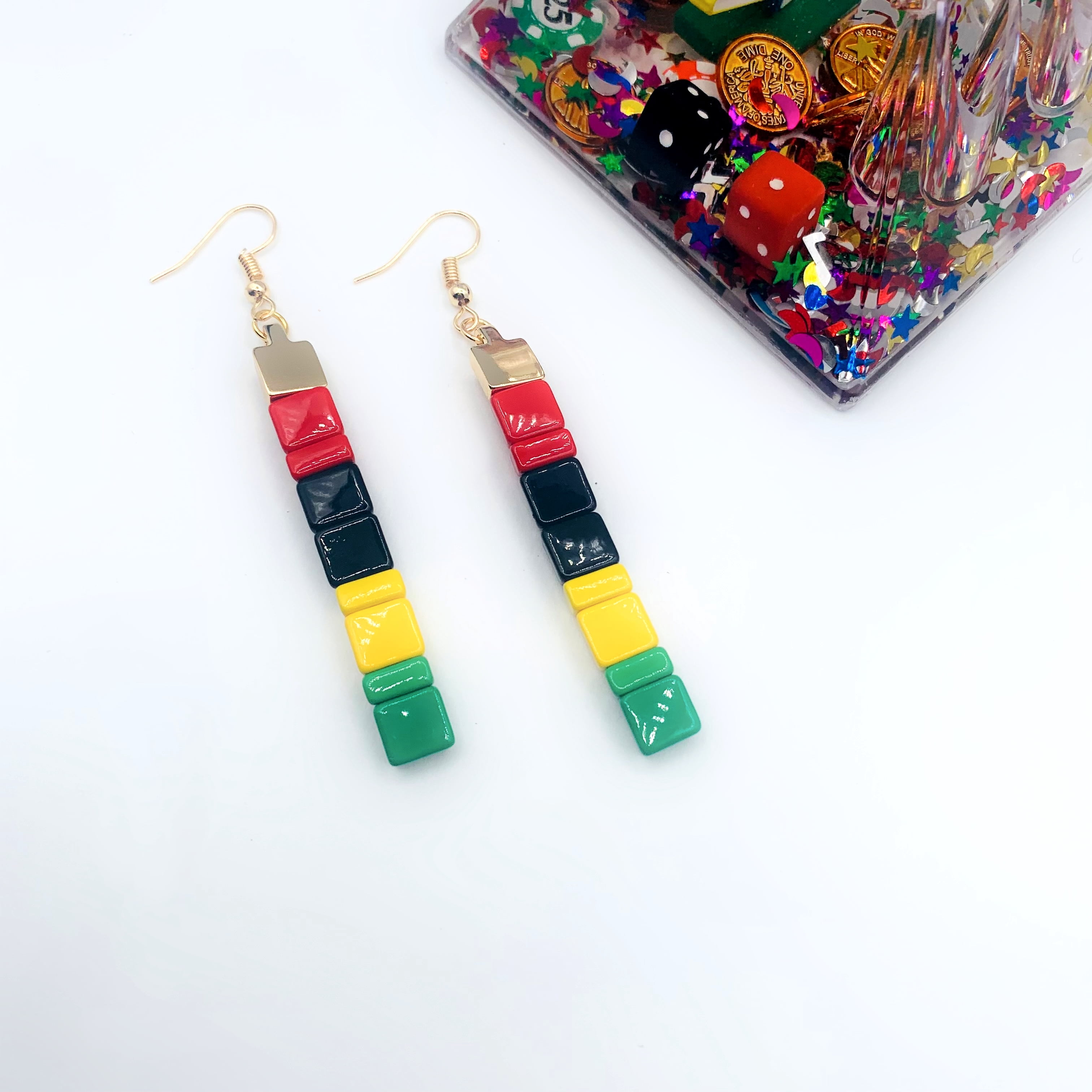 Black History Month Earrings - Black Lives Matter Earring - Juneteenth Earring (Black Lives Matter)