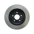 thumbnail image 5 of Convient aux Chevrolet Corvette Stop Tech 1997-2004, Disque de Frein à Fente de Puissance 127.62060R SportStop Percé et Rainuré; Conception en une Seule Pièce; Motif de Boulon de Roue 5 x 120,6 Millimètre, 5 of 5