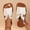 White, variant on Women's Fashionable Summer New Toe V-Neck Flat Outer Wear One-Line Button Strap Beach Sandals