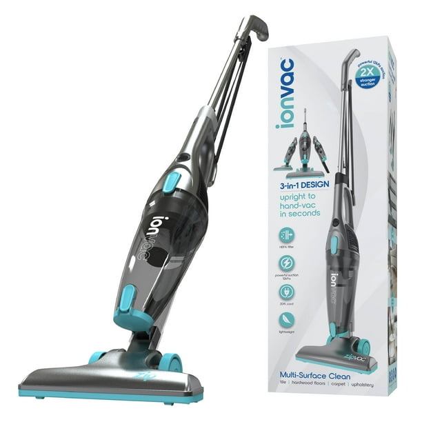 Ionvac ZipVac, 3-in-1 Lightweight Upholstery Vacuum Cleaner