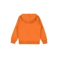 thumbnail image 7 of TiaoBug Kids Girls Long Sleeve Hoodies Sweatshirt Drawstring Sports Top Athletic Hooded Orange 11-12, 7 of 7