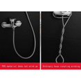 thumbnail image 5 of Manguera de ducha Manguera de 1,5 m, Manguera flexible cromada de alta calidad, Manguera de ducha expandible universal Manguera antiexplosión de acero inoxidable, Manguera antitorsión y, 5 of 5
