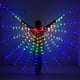 thumbnail image 2 of Barra de capa de mariposa con alas grandes y luminosas LED, color monocromático, para adultos, actuación en escenario, 2 of 5