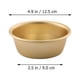thumbnail image 2 of 4pcs Hogar Soup Bowls Bebe Bowls Frío Wine Bowls Arroz Bowl (Dorado), 2 of 6