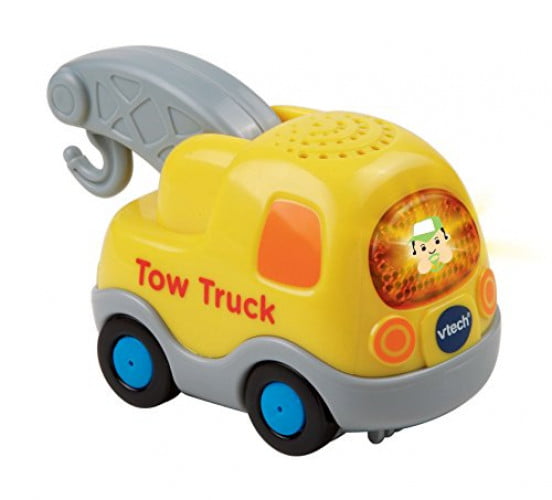 Go VTech Go Smart Wheels TOW TRUCK TALKING SINGING LIGHT UP TOY PRETEND PLAY 