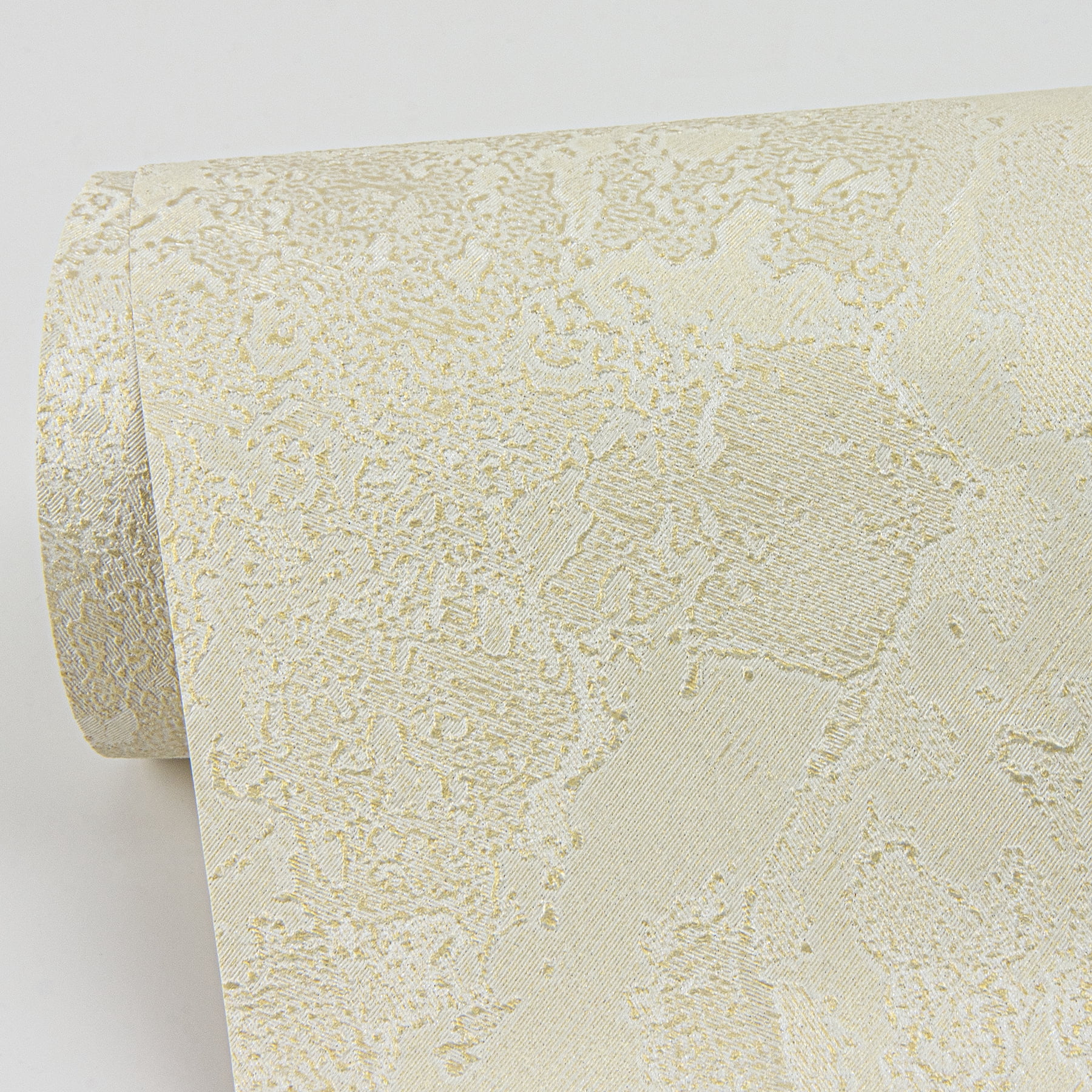 Sirpi Wallcoverings Francesca Champagne Texture Wallpaper, 20.9-in by 33-ft, 57.48 sq. ft.
