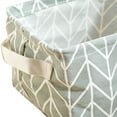 thumbnail image 1 of Becaristey Cotton Linen Desk Box Holder Organizer Case Jewelry Cosmetic Storage Basket No.02 1Set, 1 of 5