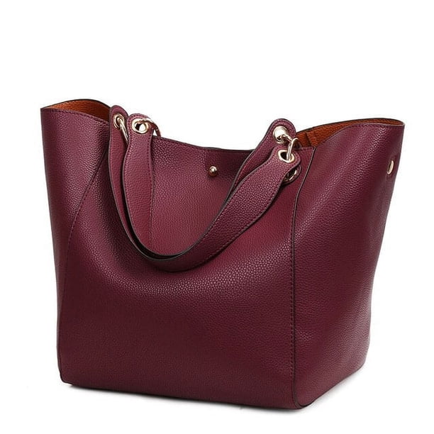 LHSHID Luxury Leather Shoulder Bags for women Big Capacity Top-handle Totes Crossbody women Bag Large Purses and Handbags bolsa