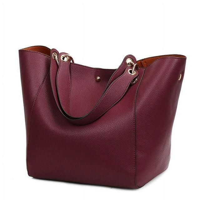 LHSHID Luxury Leather Shoulder Bags for women Big Capacity Top-handle Totes Crossbody women Bag Large Purses and Handbags bolsa