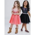 thumbnail image 3 of Universal Studios Wicked Glinda Cosplay Tulle Dress Toddler to Big Kid, 3 of 5