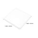 thumbnail image 2 of Espejo acrílico suave autoadhesivo para pared, sin taladros, para gimnasio, baño, dormitorio, irrompible, fácil instalación, lámina de espejo de 20 x 20 cm, 2 of 8