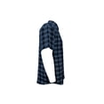 thumbnail image 2 of Camisa George Para Hombre Cuadros Grandes Manga Corta Talla M Azul con Negro, 2 of 3