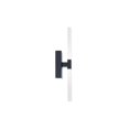 thumbnail image 4 of WAC Lighting Roland 5" 2-Light LED 3000K Aluminum Wall Sconce in Black, 4 of 6