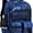 Camo Blue, variant on Stylish Large-Capacity Multi-Pocket Backpack - Perfect for Daily Commute & Outdoor Adventures