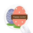 thumbnail image 1 of Happy Easter Festival Colored Egg Mouse Pad Comfortable Game Office Mat, 1 of 2