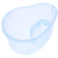 thumbnail image 4 of Milisten Turtle Tank with a Straw Fish Tank Opening Plastic Turtle Live Breeding Box with Drying Platform No Cover Small Size (Sky Blue), 4 of 6
