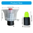 thumbnail image 5 of Sinyiin Car Washing Snow Foam Orifice Nozzle Tips Foam Maker for Hand Operated Pump, 5 of 13