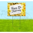 thumbnail image 1 of Happy 10Th Anniversary (18" x 24") Yard Sign, Includes Metal Step Stake, 1 of 6