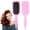 Pink, variant on Curl Defining Brush, 1 PCS Curly Hair Brush, Brush for Curly Hair, for Combing and Shaping Men's and Women's Curls to Reduce Pulling (Green)