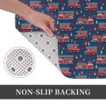 thumbnail image 6 of Sikiie Fire Truck 1 Print Flannel Anti-slip Floor Mat 16x24in, Thickened Dustproof Entrance Door Mat Floor Mat for Kitchen, Bathroom, Laundry Room, 6 of 7