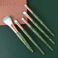 thumbnail image 1 of 5pcs Makeup Brush Crystal Rod Set Beauty Tools Beauty Brush (Green), 1 of 3