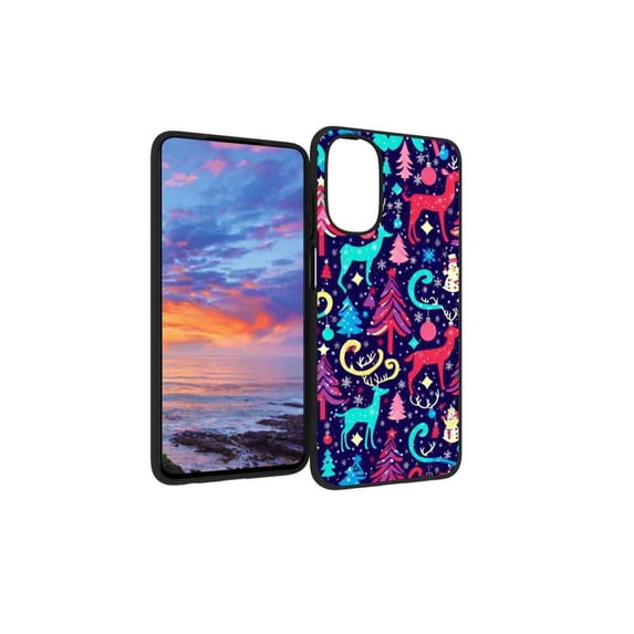 Christmas-Snow-69 Phone Case, Degined for Moto G 5G 2022 Case Men Women, Flexible Silicone Shockproof Case for Moto G 5G 2022