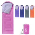thumbnail image 1 of Kuzmaly Saco de Dormir para Acampar 3 Estaciones Ligero e Impermeable con Saco de compresión Saco de Dormir para Acampar Interior y Exterior para Adultos y niños, 1 of 5