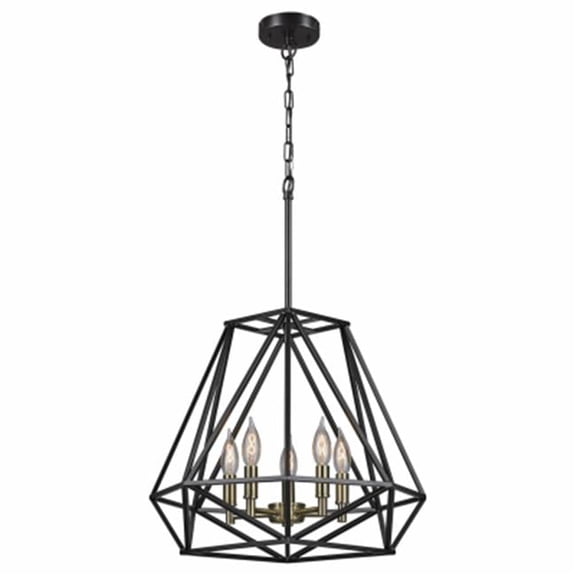 5 Light Chandelier - Bronze