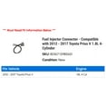 thumbnail image 2 of Fuel Injector Connector - Compatible with 2012 - 2017 Toyota Prius V 1.8L 4-Cylinder 2013 2014 2015 2016, 2 of 2