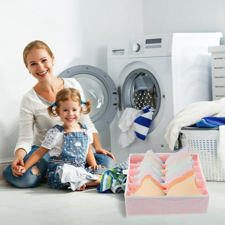 

TANGNADE 1PCS Foldable Sock Underwear Organizer Dividers Cabinet Closet Organizers Storage Box For Cloth Underwear Socks