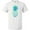AA-White, variant on Inktastic Blue and Green Pineapple T-Shirt