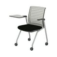 thumbnail image 2 of Mayline KTS3SGBLK Thesis Training Chair, Static Back with Tablet - Black, 33 x 24 x 26.25 in., 2 of 2