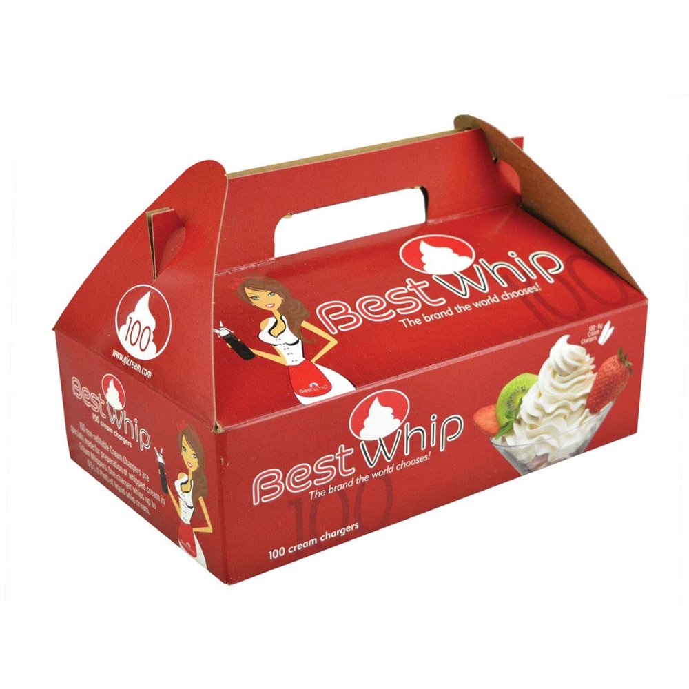 Best Whip N20 Whipped Cream Chargers 100pc box (2 Pack)