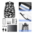 thumbnail image 4 of Pofeuu Panda1 Print Laptop Backpack Travel Canvas Backpack for School Lightweight and Comfortable Backpack College Backpack Schoolbag, 4 of 6