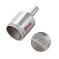 thumbnail image 3 of Uxcell 26mm Diamond Glass Hole Saw Core Drill Bits Nickel Plated 10 Pack, 3 of 6