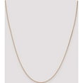thumbnail image 2 of 14K Rose Gold 1.4mm D/C Cable Chain (24 X 1.4) Made In Peru rsc21-24, 2 of 5
