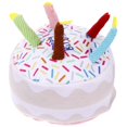 thumbnail image 1 of Creative Plush Birthday Cake Toy Pet Grinding Plaything Birthday Supplies, 1 of 2