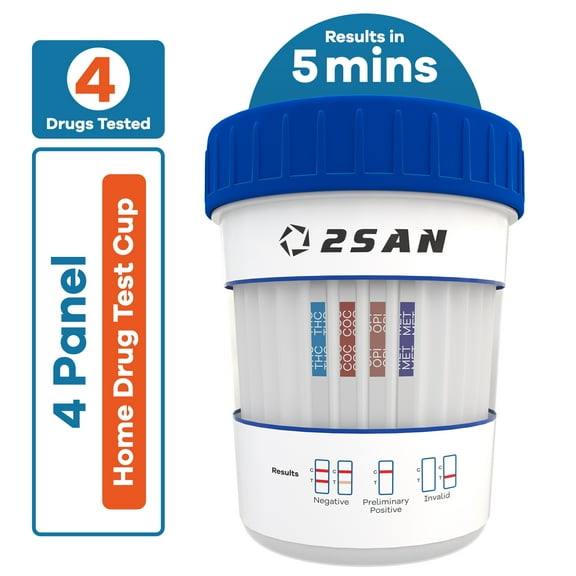 2San Home Multi-Drug Test - 4 Strip
