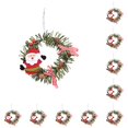 thumbnail image 2 of Moyic Guirnalda de Navidad Atmósferas Fiesta temática Navidad Guirnalda Ventana Interior Decoración exterior Adorno Fondo Viejo Anciano 10Conjunto, 2 of 6