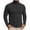 Black, variant on Men's Pullover Tops Crew Neck Crochet Knit Long Sleeve Sweater Classic Fit Soft Warm Ribbed Clothes for Fall Winter