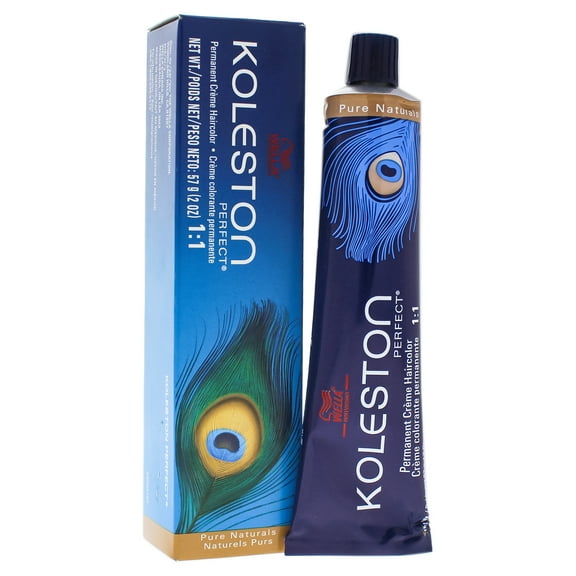 Koleston Perfect Permanent Creme Haircolor - 10 0 Lightest Blonde-Natural by Wella for Unisex - 2 oz