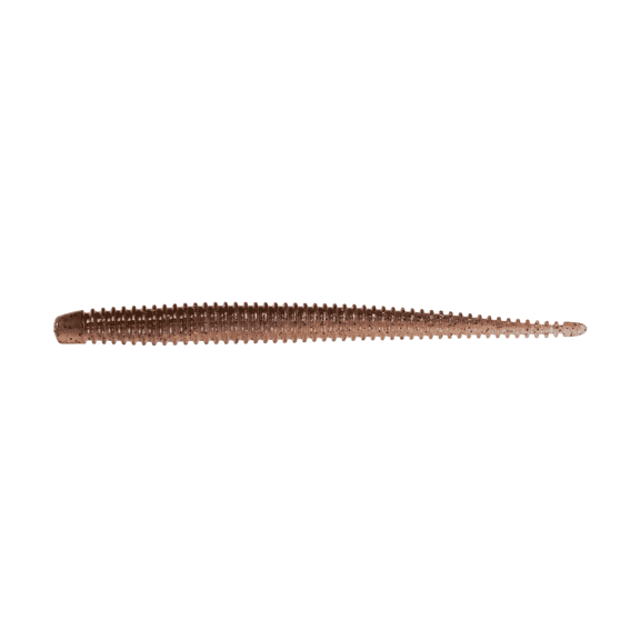 6th Sense – Bamboosa 5.3 Stick Bait, Soft Plastic Bass Fishing Lure, Ribbed Salt-Infused Worm (8-Pack)