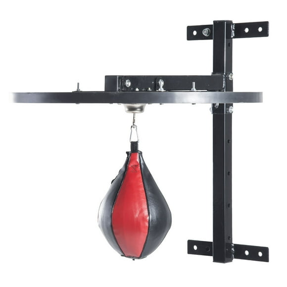Soozier Speed Bag Platform Speedball Frame Wall Mounted Boxing MMA Workout Punching Bag