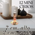 thumbnail image 2 of Mini Cirio, paquete Con 12 Piezas decorados para recuerdos (Sagrado corazon de jesus), 2 of 5