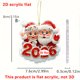 thumbnail image 5 of Uuiauoio Acrylic Christmas House Hanging Ornament, Exquisite Scene Decoration for Tree, Living Room, Fireplace and Holiday Displays, Festive Home Decor with Detailed Design, 5 of 8